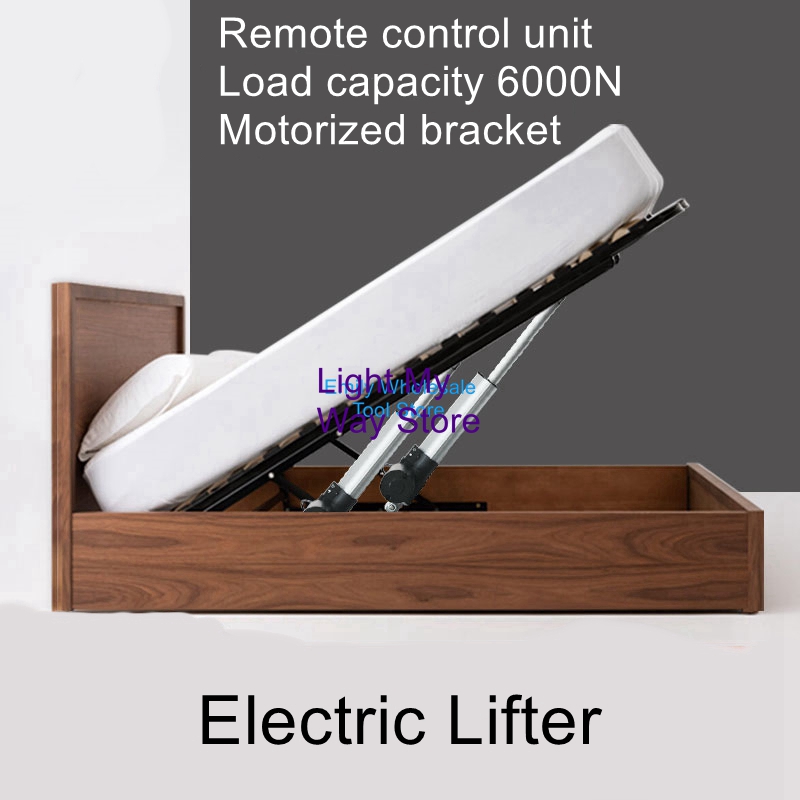 Woodworking Lofts - Cama de controle remoto elétrico com
