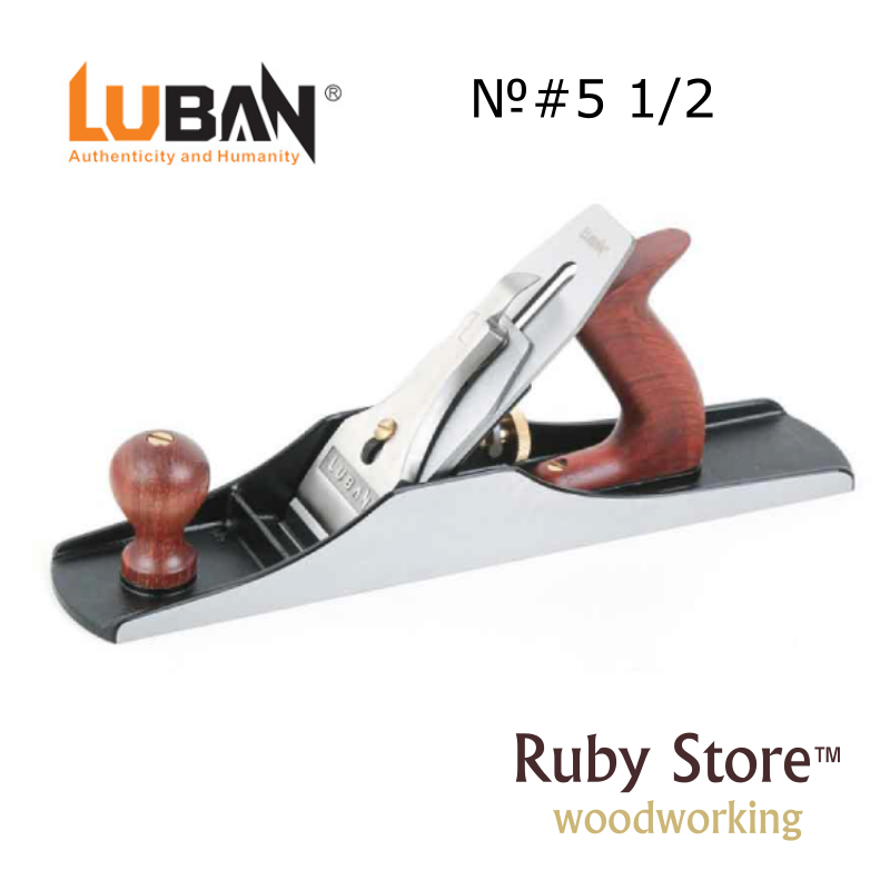 Bench Plane Jointer - Avião de junção manual Qiangsheng Luban