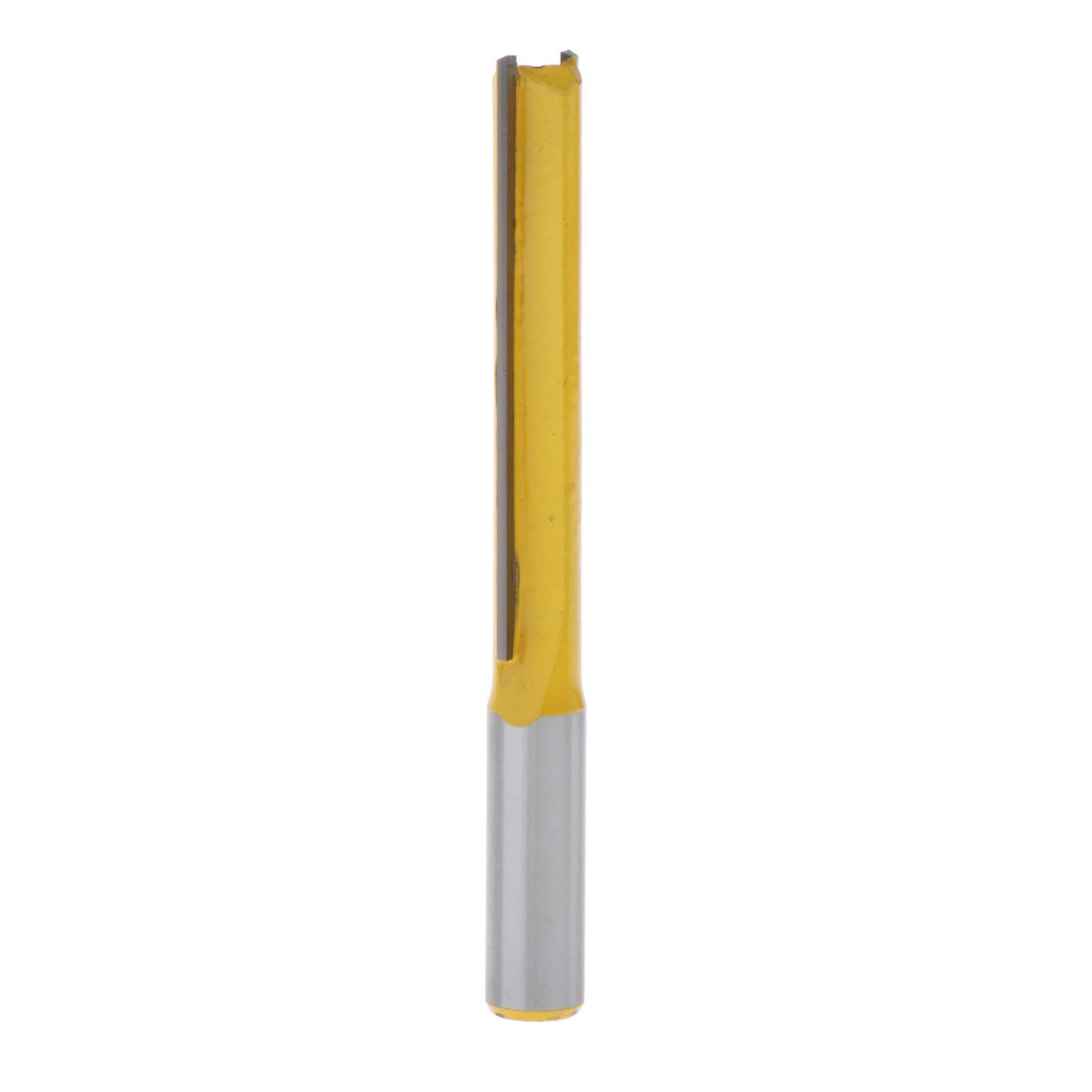 Router Bits For Woodworking - Broca de roteador reta de 1/2