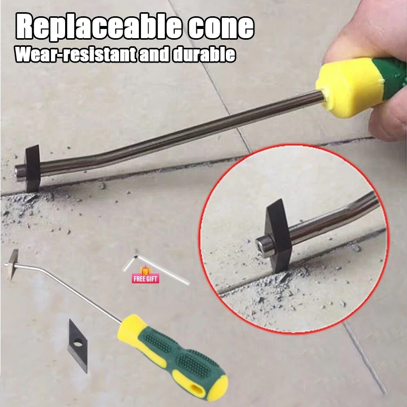 Woodworking Hammer - Removedor de Rejuntes de Cerâmica Substituível,