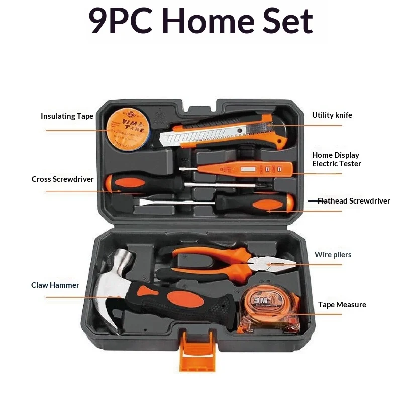Woodworking Hammer - Conjunto de Ferramentas Manuais Multifuncionais para