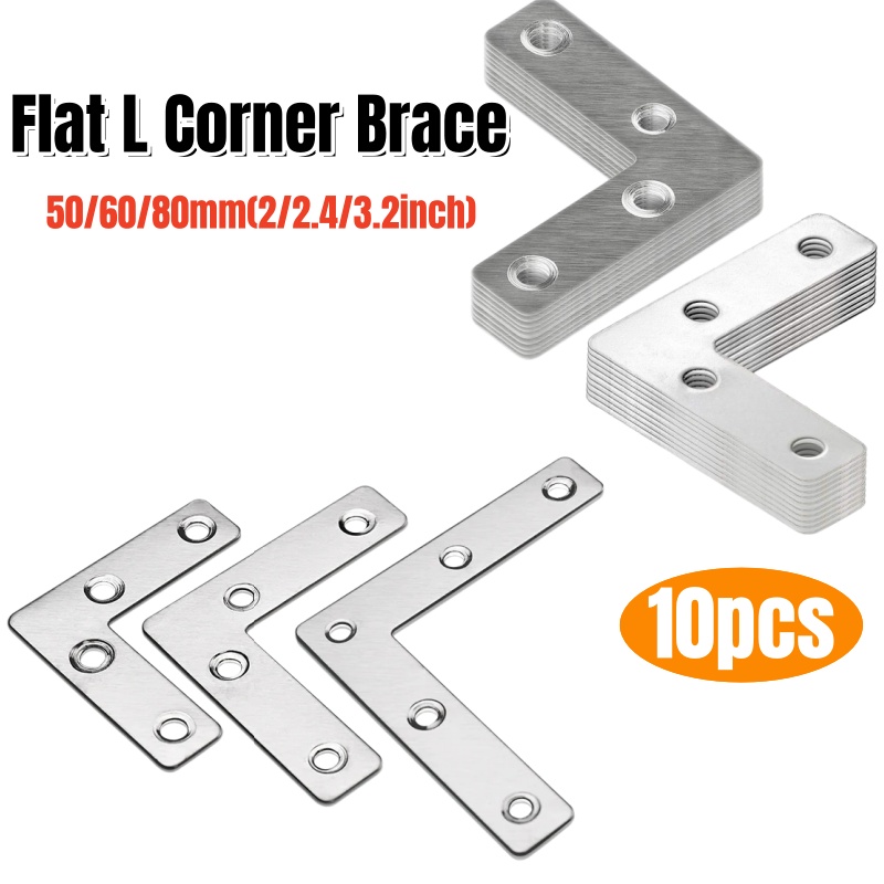 Woodworking Joints - 10 Peças Conector de Ângulo em