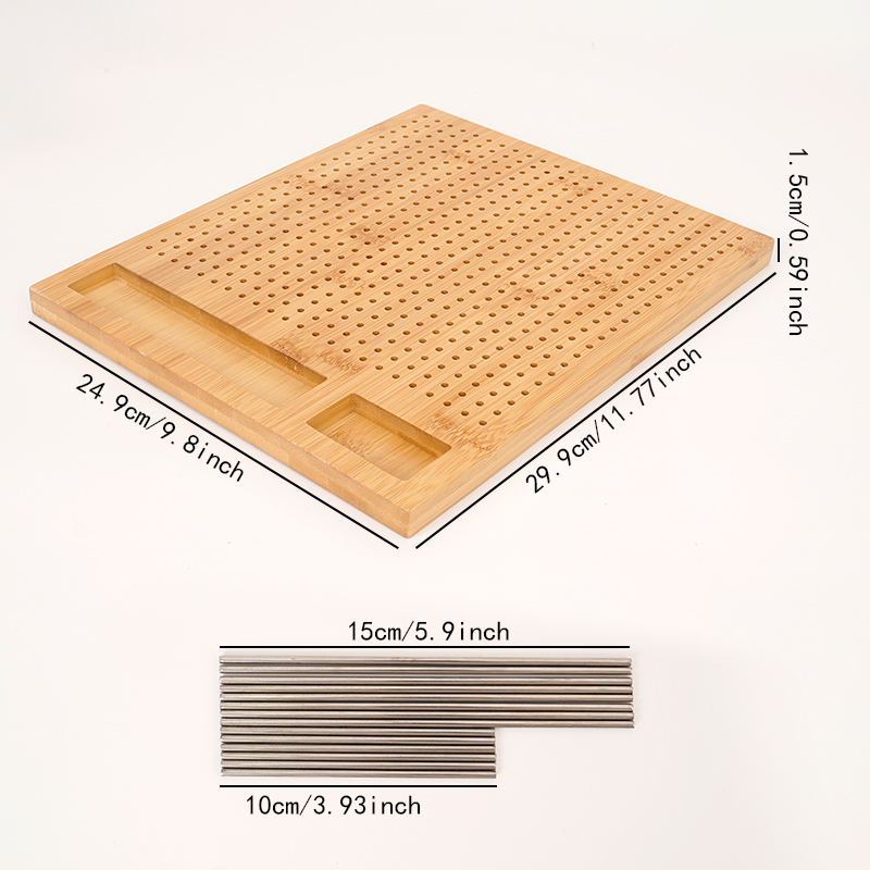 Tábua de Bloqueio para Crochê  - Woodworking Crafts avaliação e preço