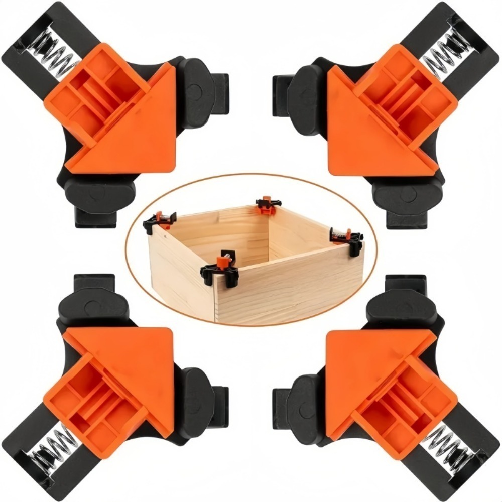 4 peças 90 °   Grampo de Canto - Woodworking Man avaliação e preço