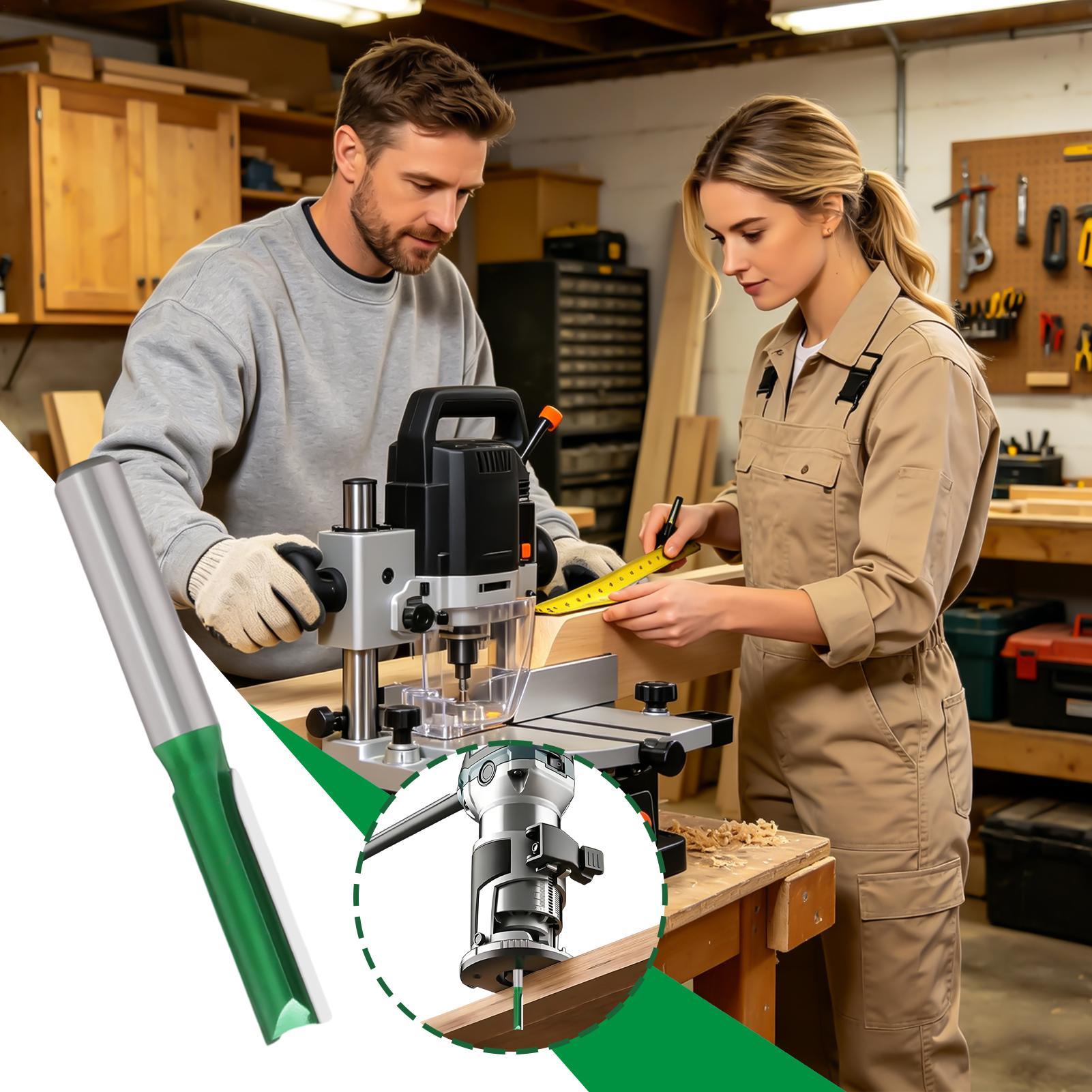 Fresa Reta de 8mm com Haste pa - Router Bits For Woodworking avaliação e preço