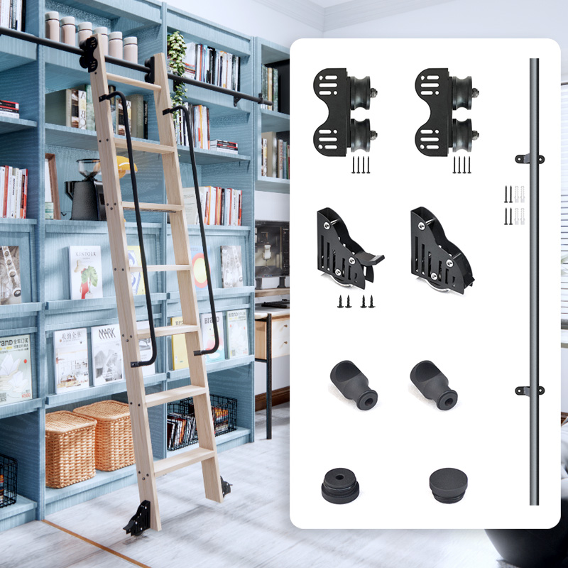 Hardware de escada de bibliote - Woodworking Lofts avaliação e preço
