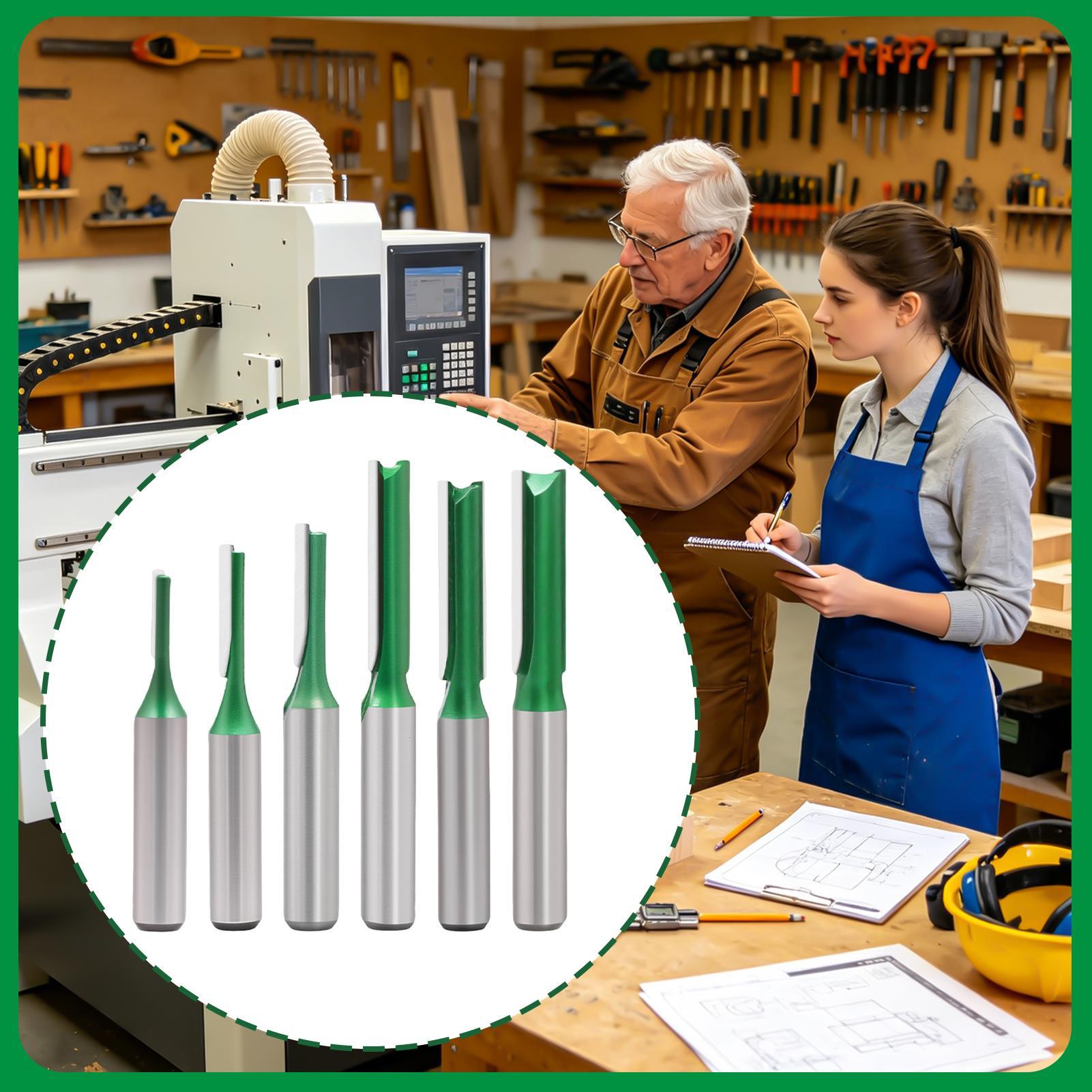 Conjunto de brocas retas para  - Router Bits For Woodworking avaliação e preço