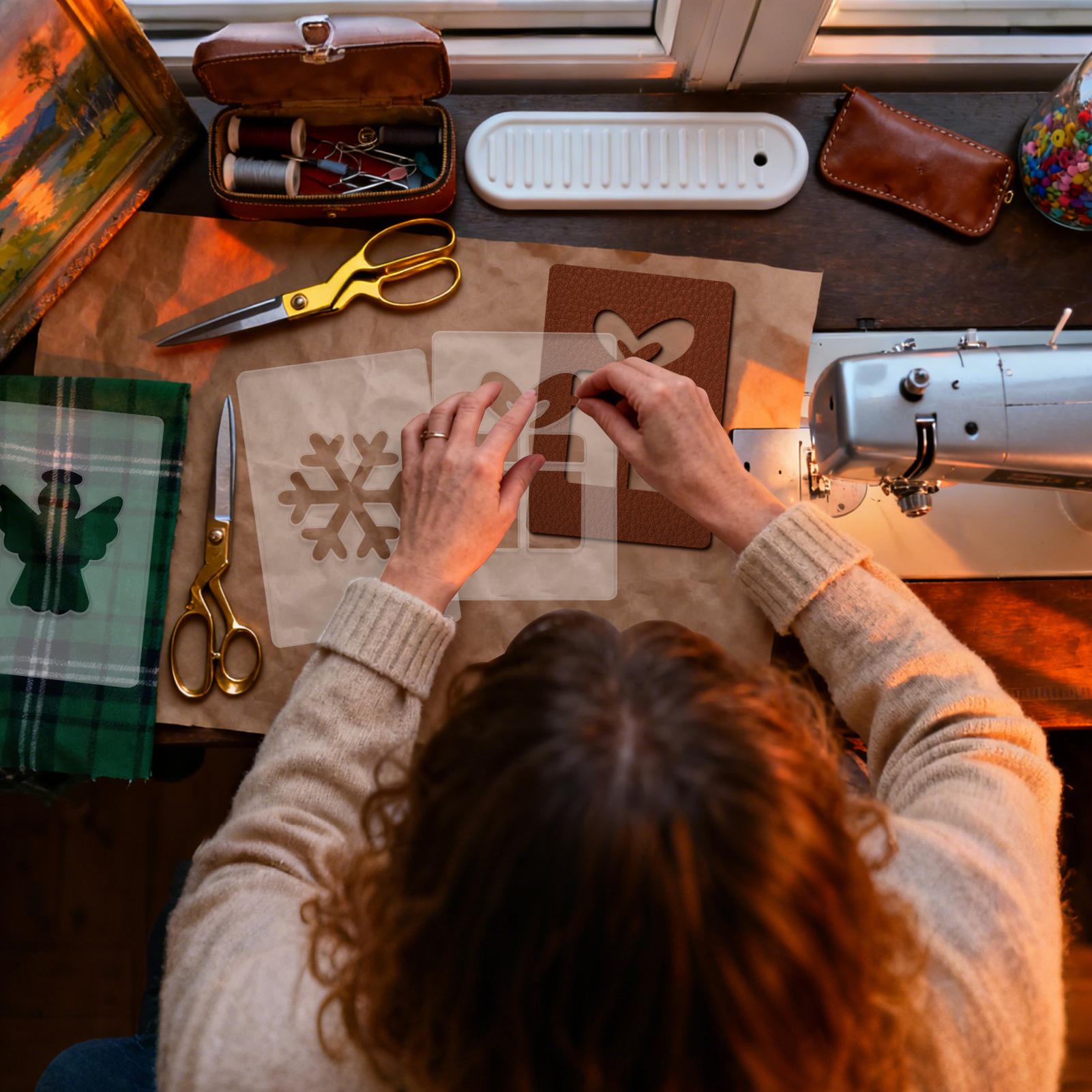 Estêncil de natal portátil par - Woodworking Man avaliação e preço