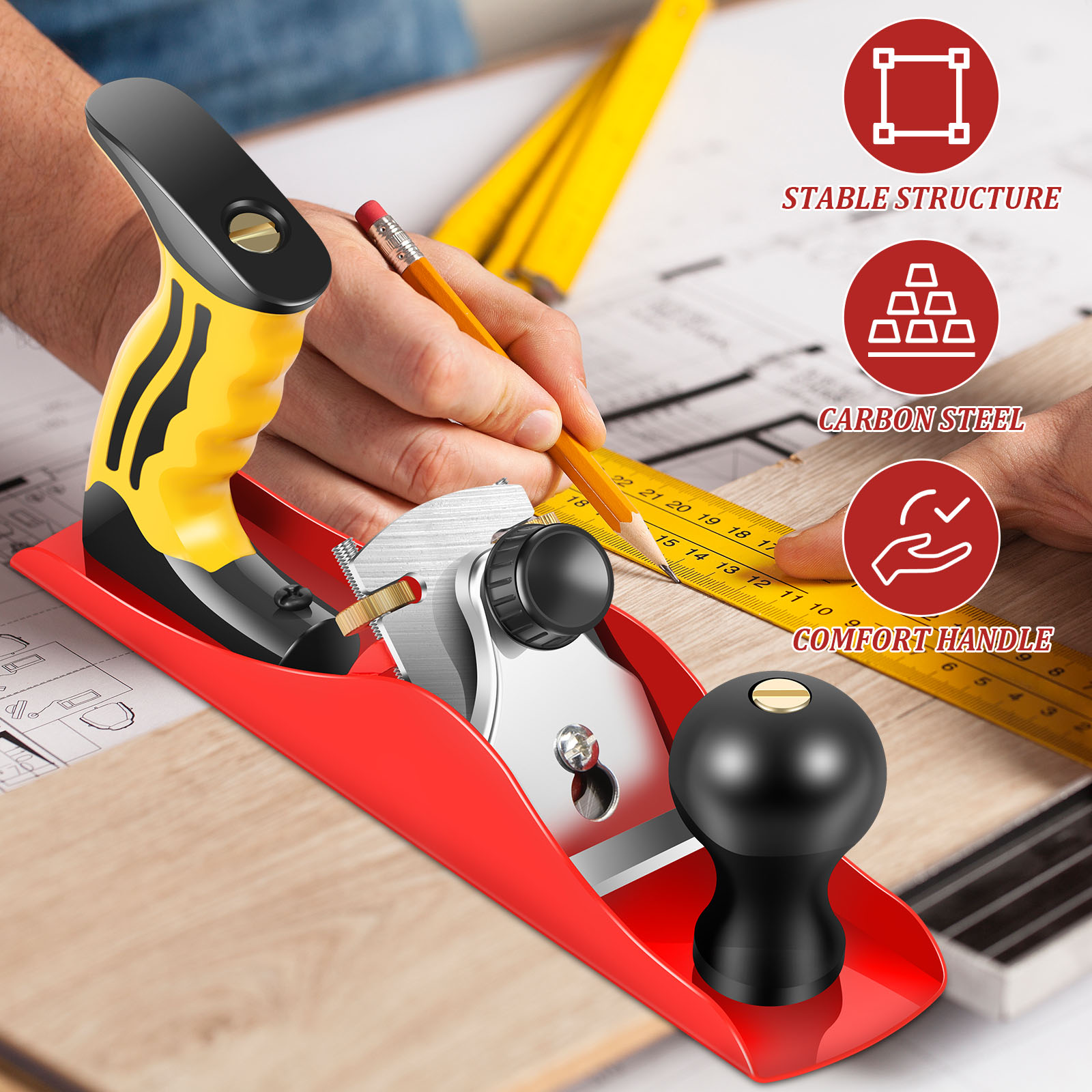 Conjunto de plaina de mão de m - Woodworking Plan Pdf avaliação e preço