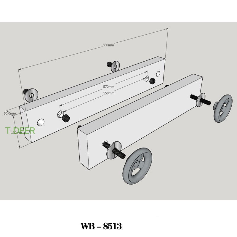 Torno Moxon completo, T.DEER W - Woodworking Vise avaliação e preço