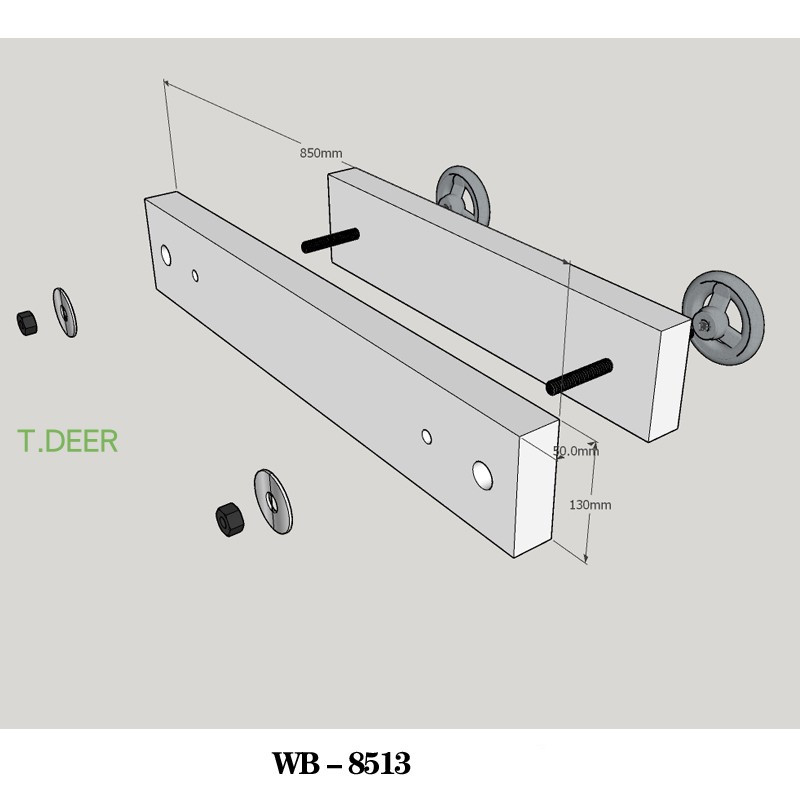 Torno Moxon completo, T.DEER W - Woodworking Vise avaliação e preço