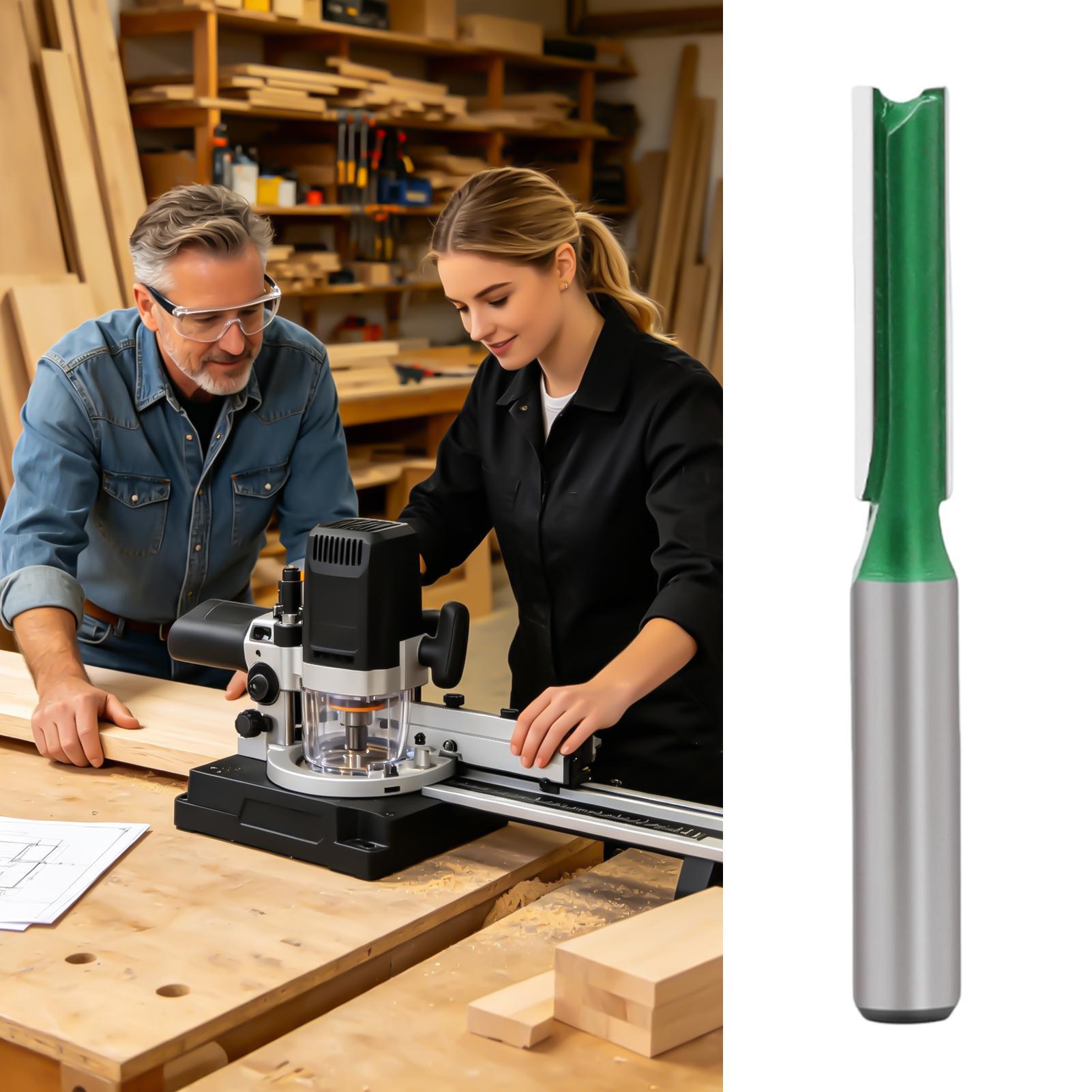 Fresas retas para madeira com  - Router Bits For Woodworking avaliação e preço