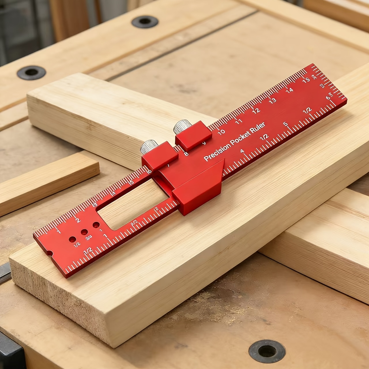 Régua de Bolso para Marcenaria - Woodworking Ruler avaliação e preço