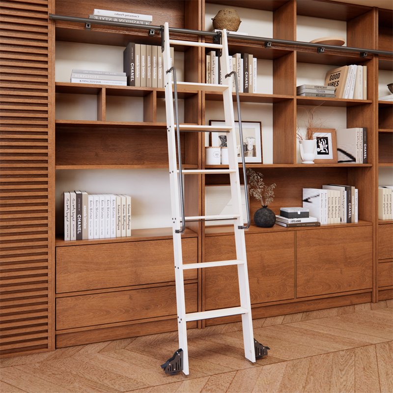 Hardware de escada de bibliote - Woodworking Lofts avaliação e preço