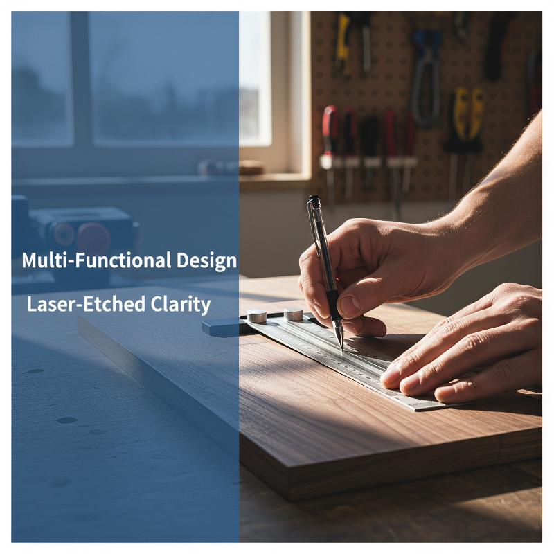 Régua de Furos Tipo T de Alta  - Woodworking Ruler avaliação e preço