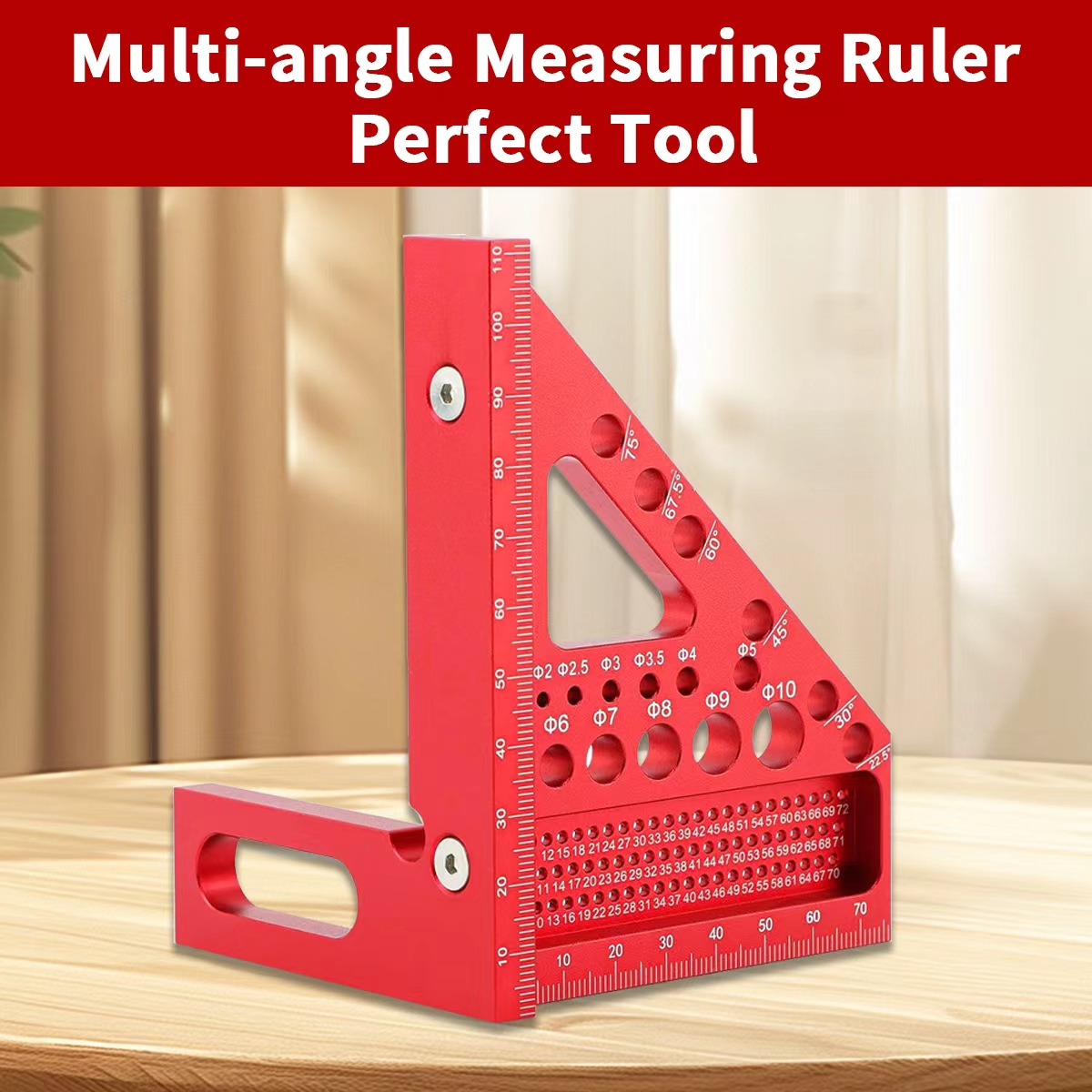 Régua Triangular para Marcenar - Woodworking Ruler avaliação e preço