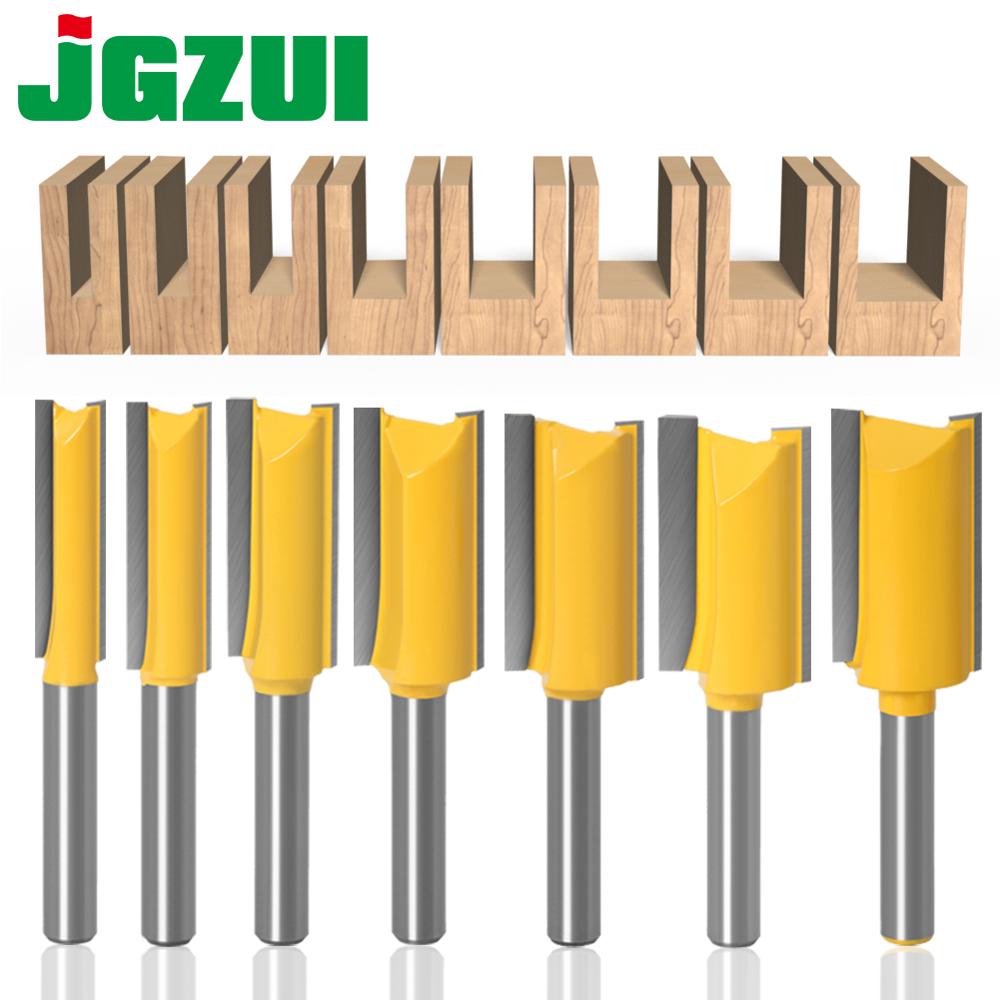 JGZUI 1 peça 1/4 haste reta br - Router Bits For Woodworking avaliação e preço