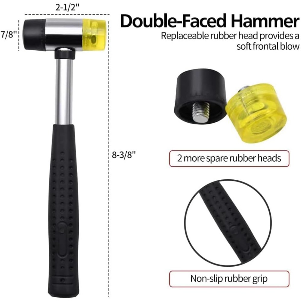 Conjunto de rolo de 13 peças,  - Woodworking Hammer avaliação e preço