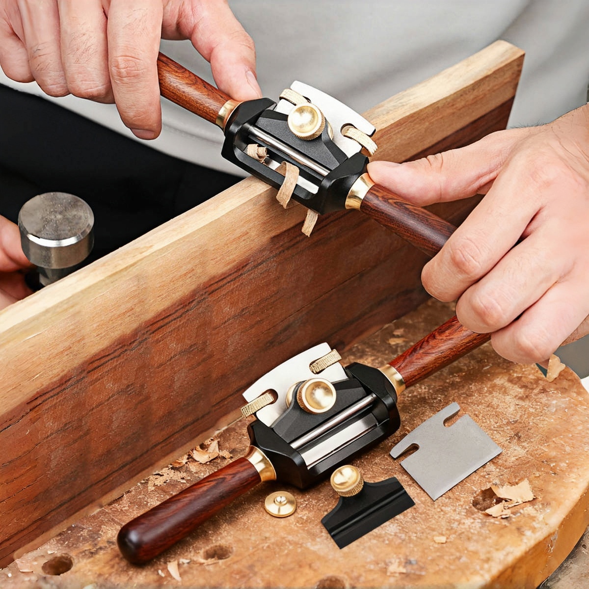 Plaina Manual Mini de Liga de  - Woodworking Plan Pdf avaliação e preço