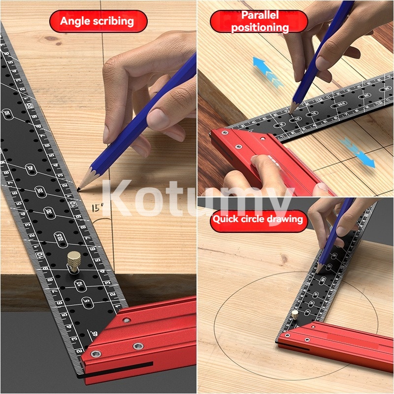 Régua de Ângulo para Marcenari - Woodworking Ruler avaliação e preço
