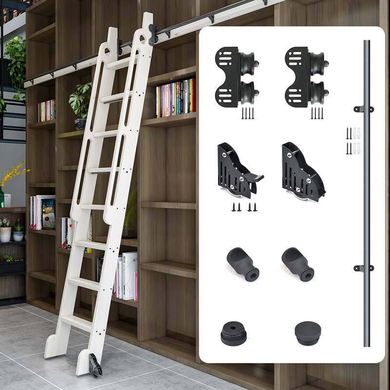Hardware de escada de bibliote - Woodworking Lofts avaliação e preço